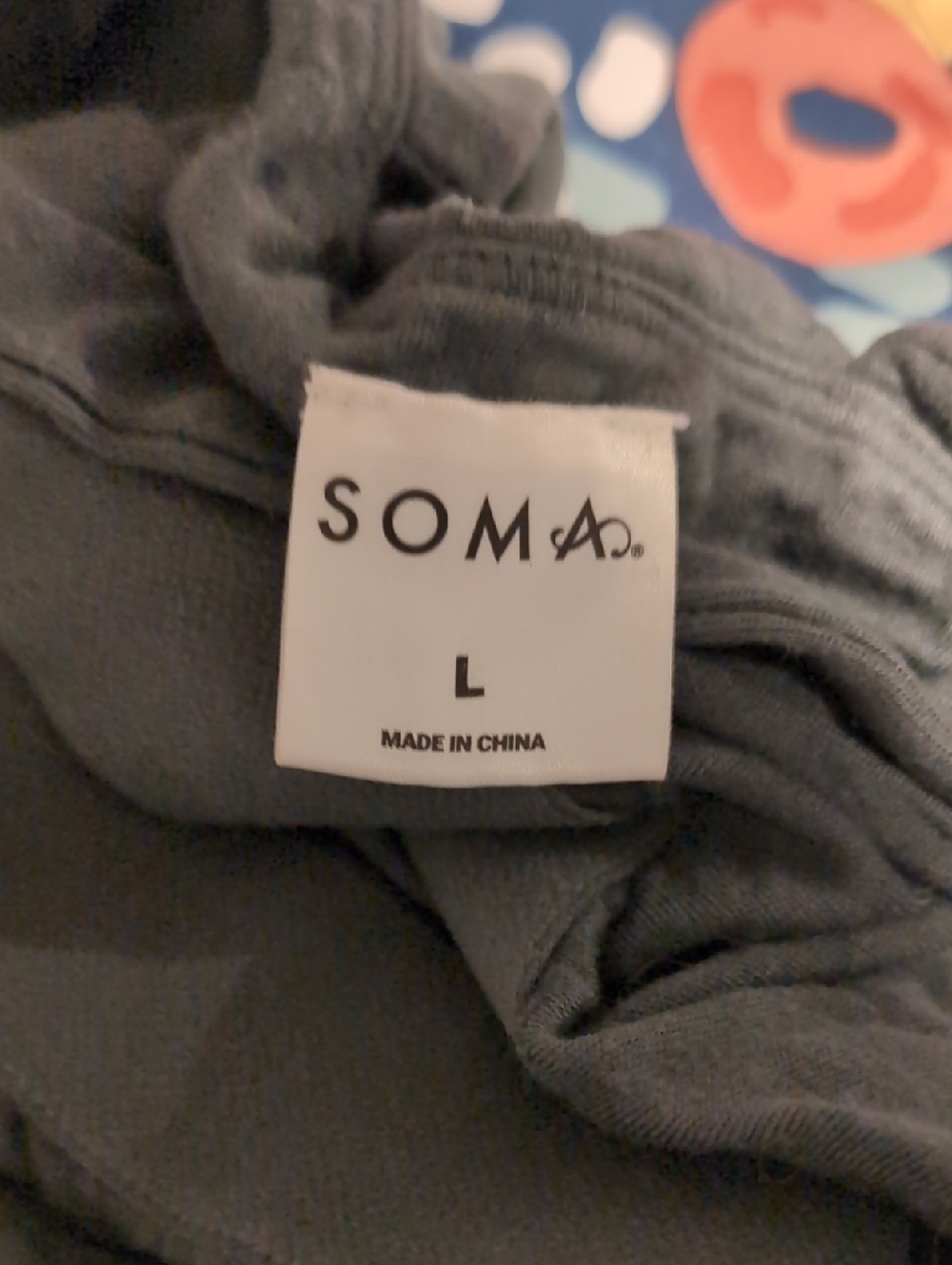 Soma Cool Nights And Days Lounge Dress, L - Picture 3 of 8